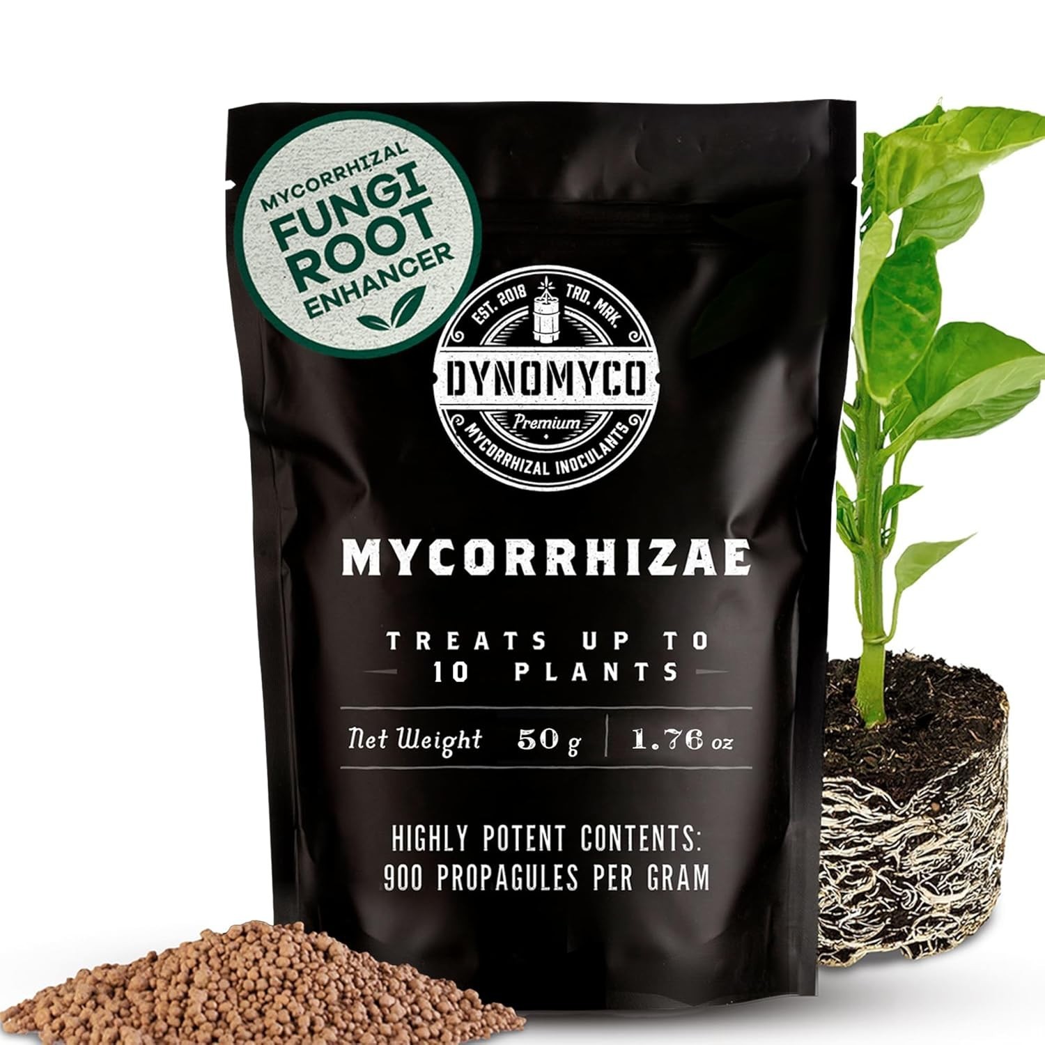 Concentrated 50g Mycorrhizal Granules – For Vibrant Plants & Bigger Yields
