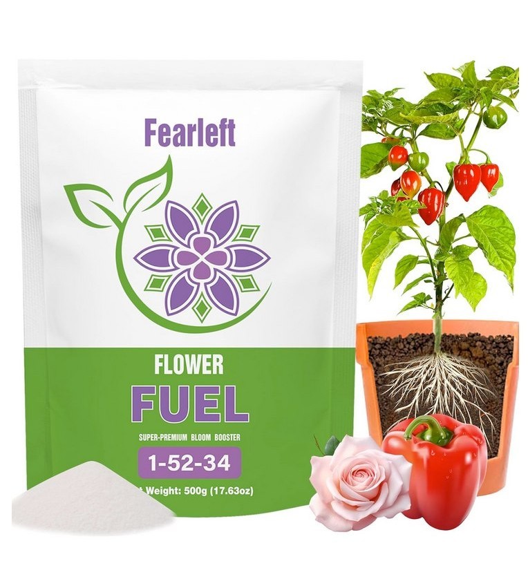 500g Fearleft 1-52-34Flower Fuel Premium Blend Bloom Booster Fertilizer