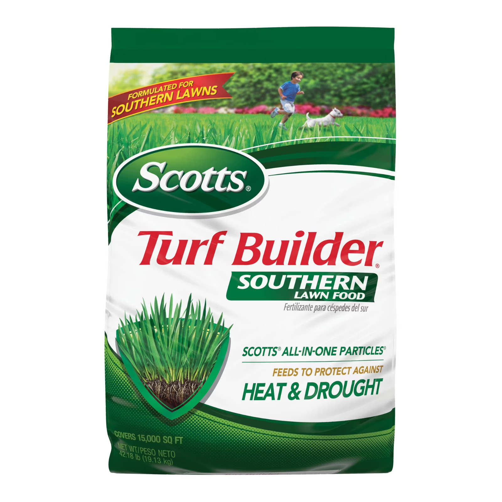 Scotts Southern Turf Builder Lawn Food 42.18 lbs. Covers 15,000 sq. ft.