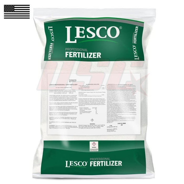 Turf Fertilizing Granules L&O 14-14-14 100% Coated Suitable For All Turfgrass