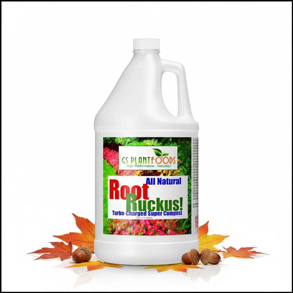 Root Vitality Compost Fertiliser Organic Plant Nutrient — 1 Gallon Container