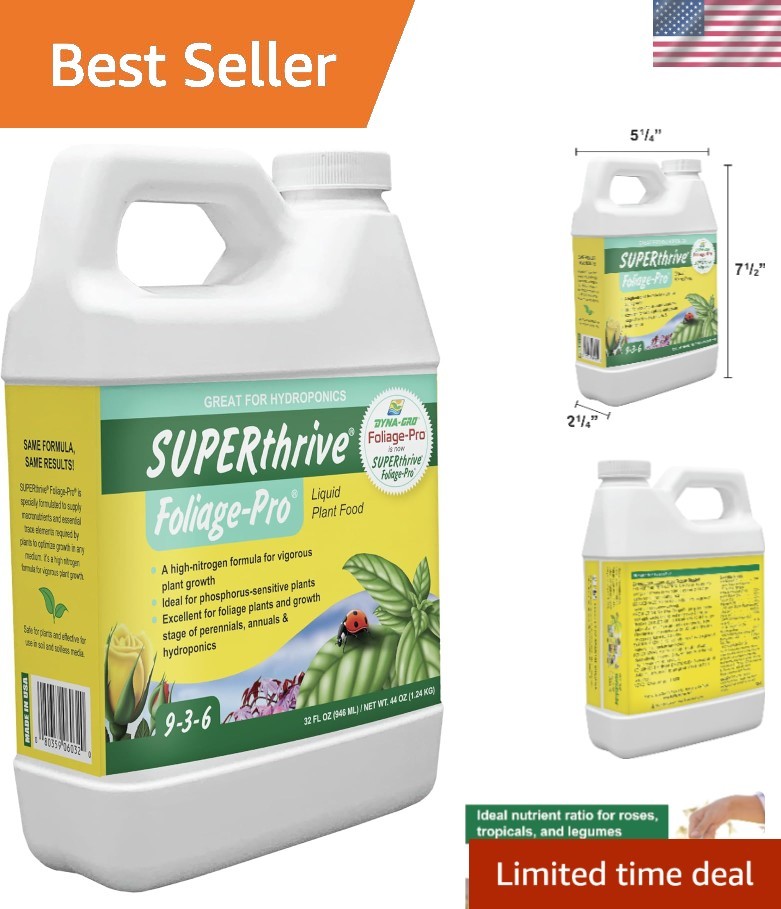 All-in-One Dyna Gro Foliage Pro 32oz for Optimal Growth of Tropical Plants