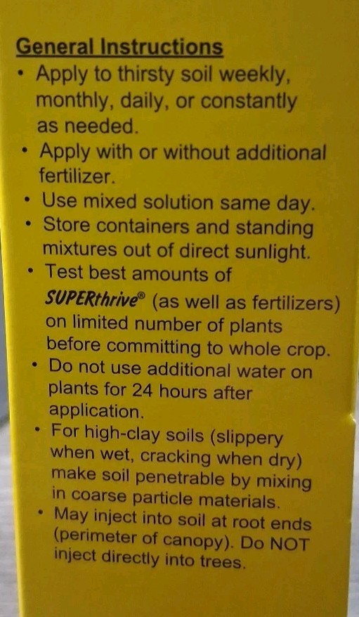 Superthrive – 4 Fl Oz The Original Vitamin Solution Enhanced w/ Kelp for Plants
