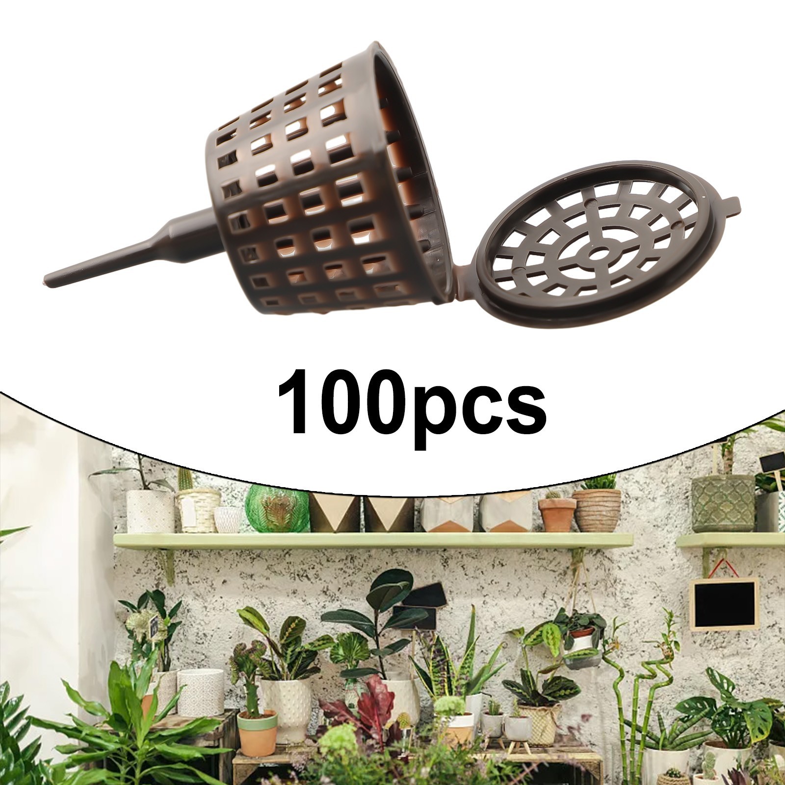 Fertilizer Box Plant Portable Organic Plastic Outdoor Gardening 100Pcs