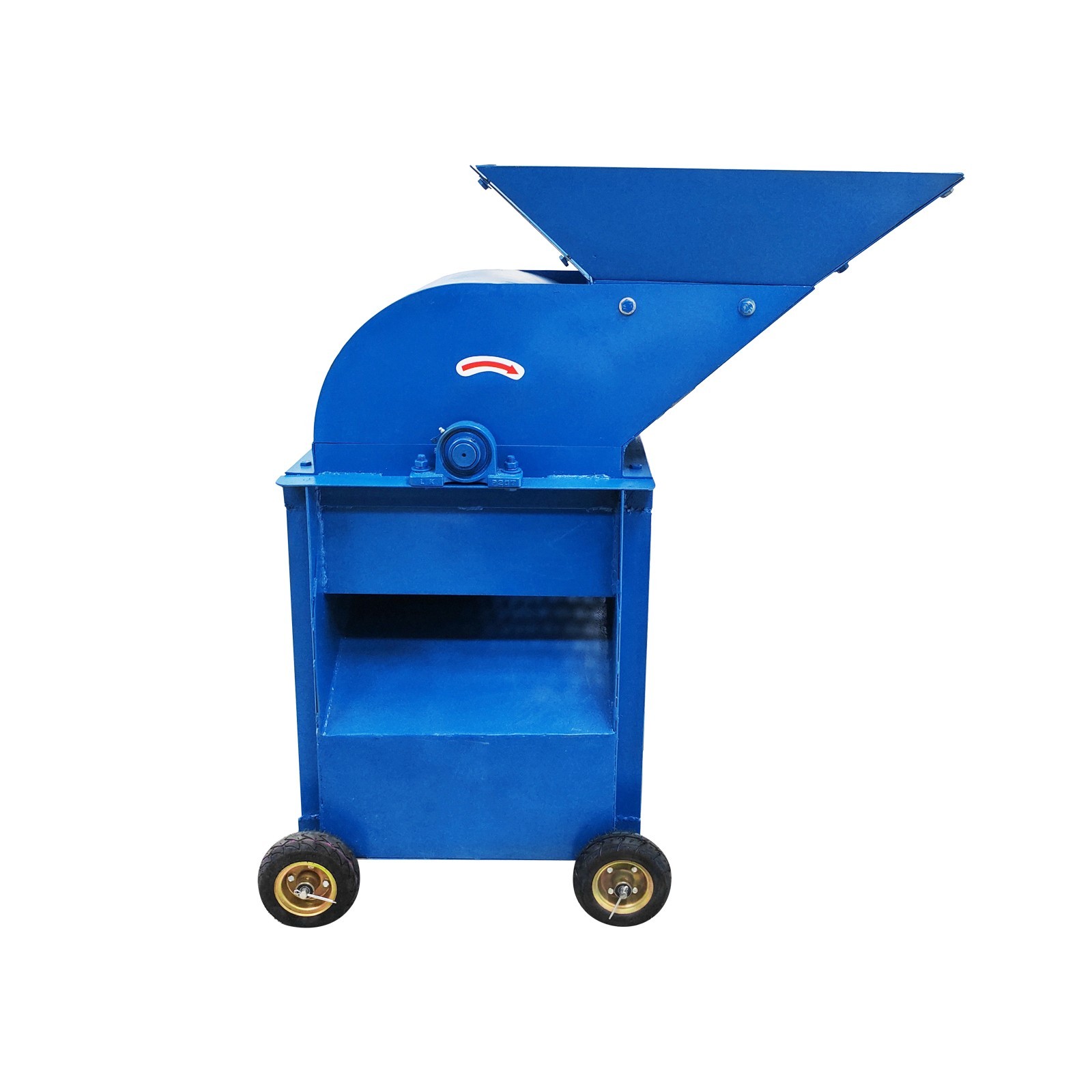 Enlarge Feed Port Soil Crusher Organic Fertilizer Pulverizer Crusher 220V 3KW