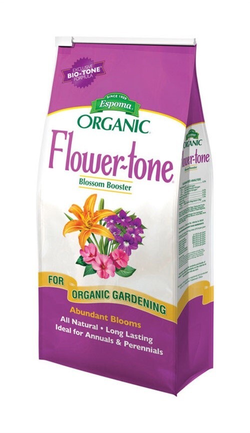 Espoma FT18 Flower-Tone Bloom Booster Organic Premium Flower Food 18 lbs.