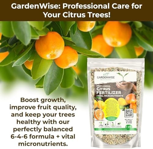 GARDENWISE Professional Citrus Fertilizer + Vital Micronutrients; Perfect Bal…