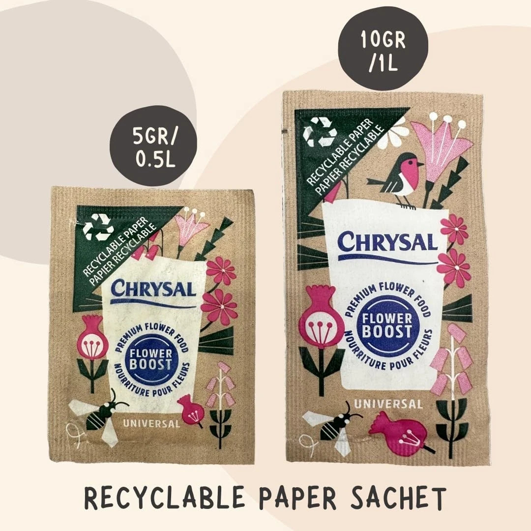 Flower Boost – Recyclable Paper Flower Food – Increase Vase Life with Our Flo…