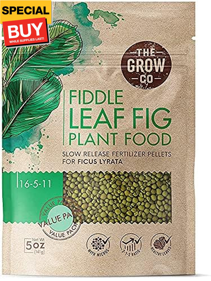 Fiddle Leaf Fig Tree Plant Food – Slow Release Fertilizer Pellets for Potted Fig
