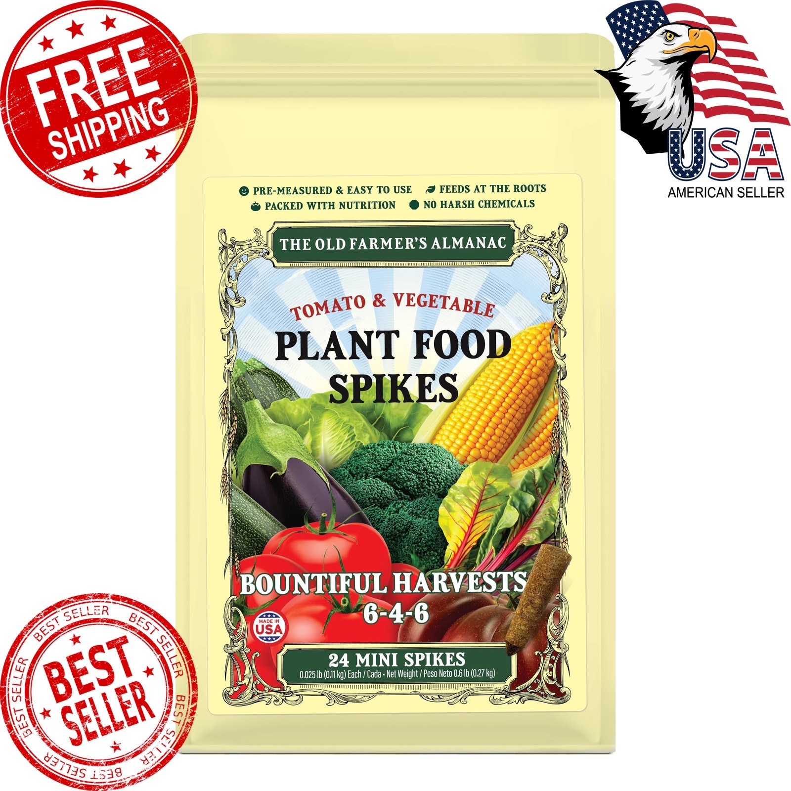 Old Farmer’s Almanac Spikes 24ct