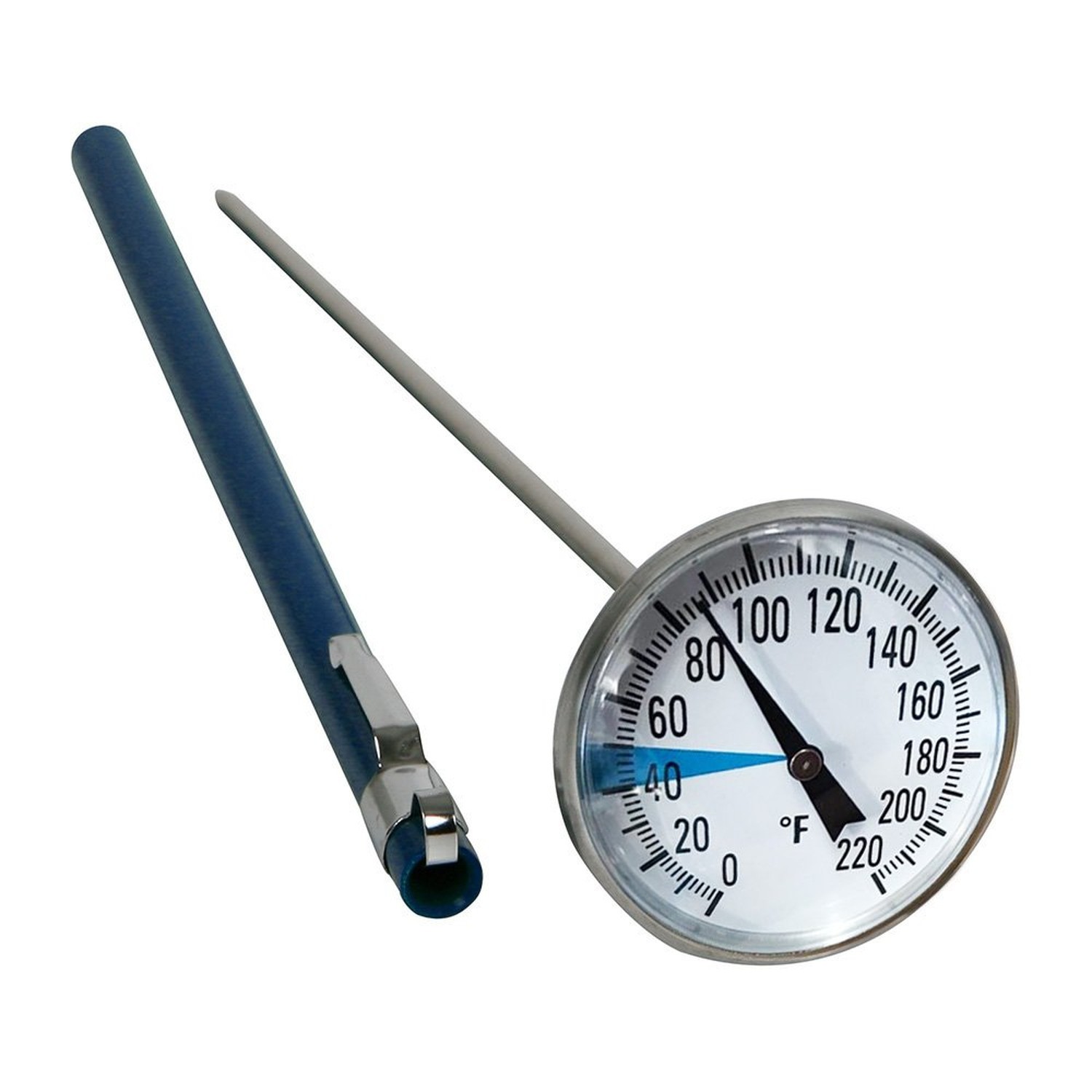 Stainless Steel Soil Thermometer by Smart Choice| 127mm Stem, Easy-to-Read 1….