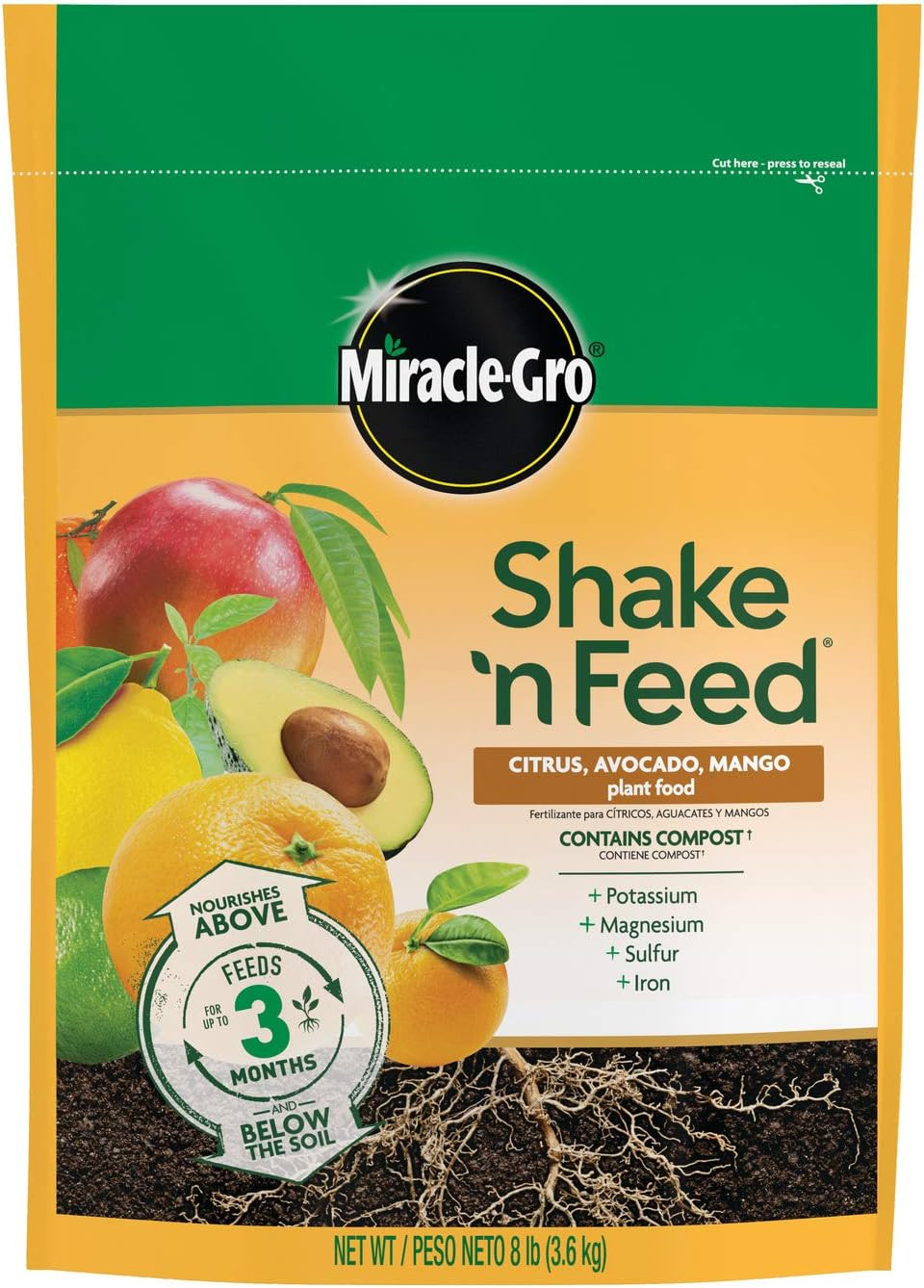 Shake ‘N Feed Citrus, Avocado and Mango Plant Food 8 Lbs.