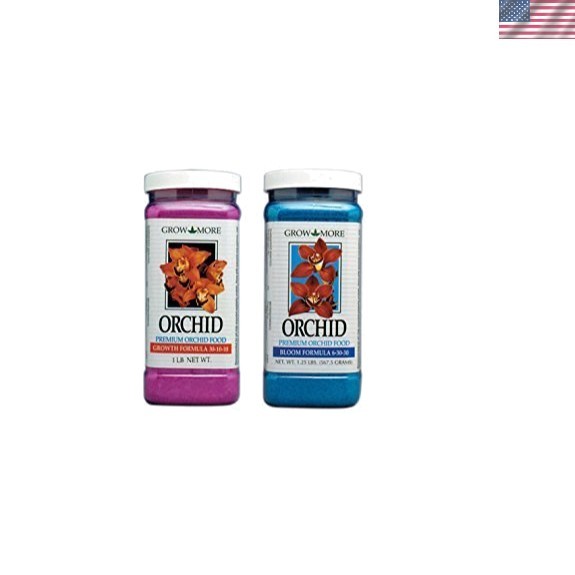 All-in-One Orchid Fertilizer: 1lb Grow & 1.25lb Bloom – Full Coverage Care