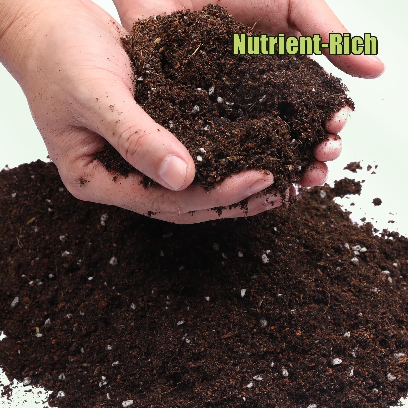 Organic Avocado Tree Potting Soil Mix 1qt, Enhance Growth and black