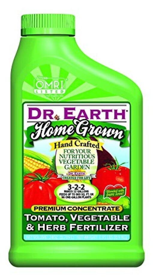 Dr. Earth 100531567 Home Grown Tomato Liquid Fertilizer Concentrate, White