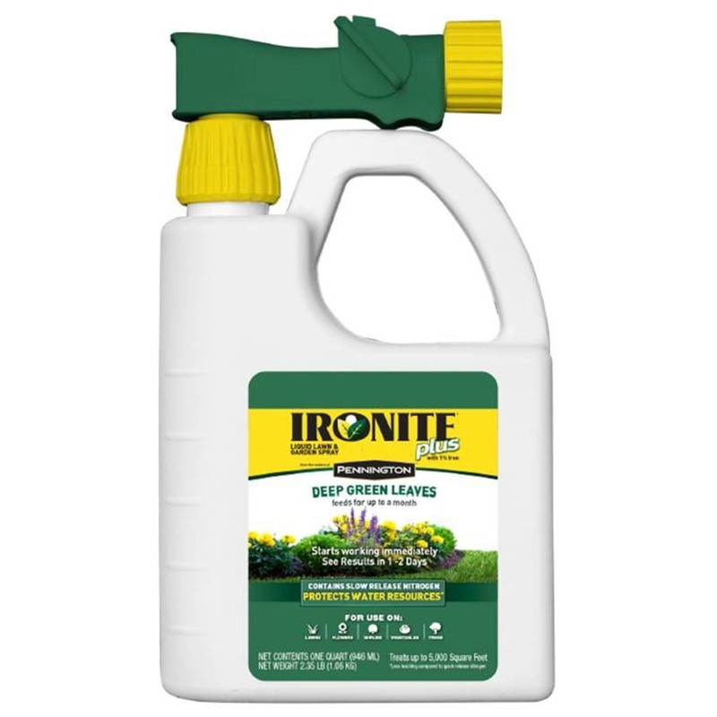 Pennington Ironite 7-0-1 Liquid Lawn Fertilizer 32oz 5000 sq ft