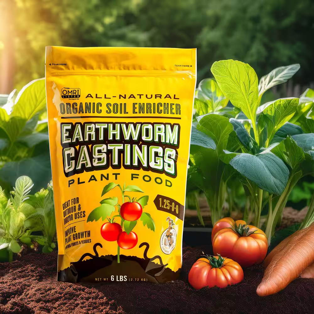 Earthworm Castings Plant Food