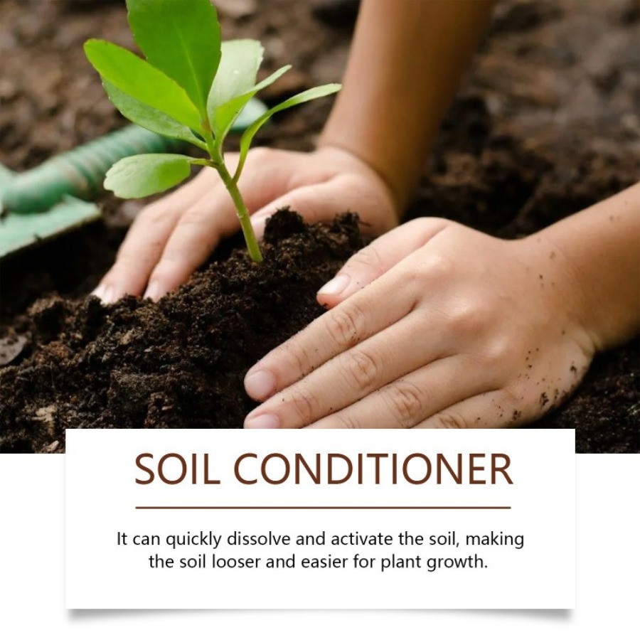 Soil Pro Activator,120g Organic Soil Activator&Plant Fertilizer,Promote Rooting
