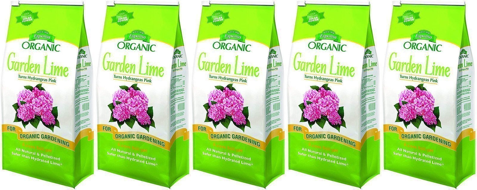 Espoma GL6 Garden Lime Soil Amendment, 6.75-Pound – 5 Pack