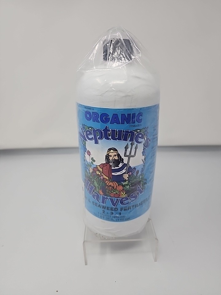 Neptune’s Harvest Organic 2-3-1 Fish and Seaweed Fertilizer, 36oz