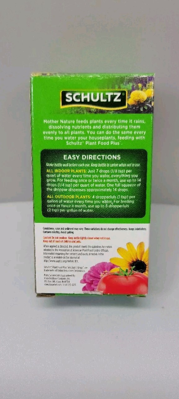 Schultz 4 Oz. Concentrate 10-15-10 Liquid Plant Food Plus SPF45160 Schultz