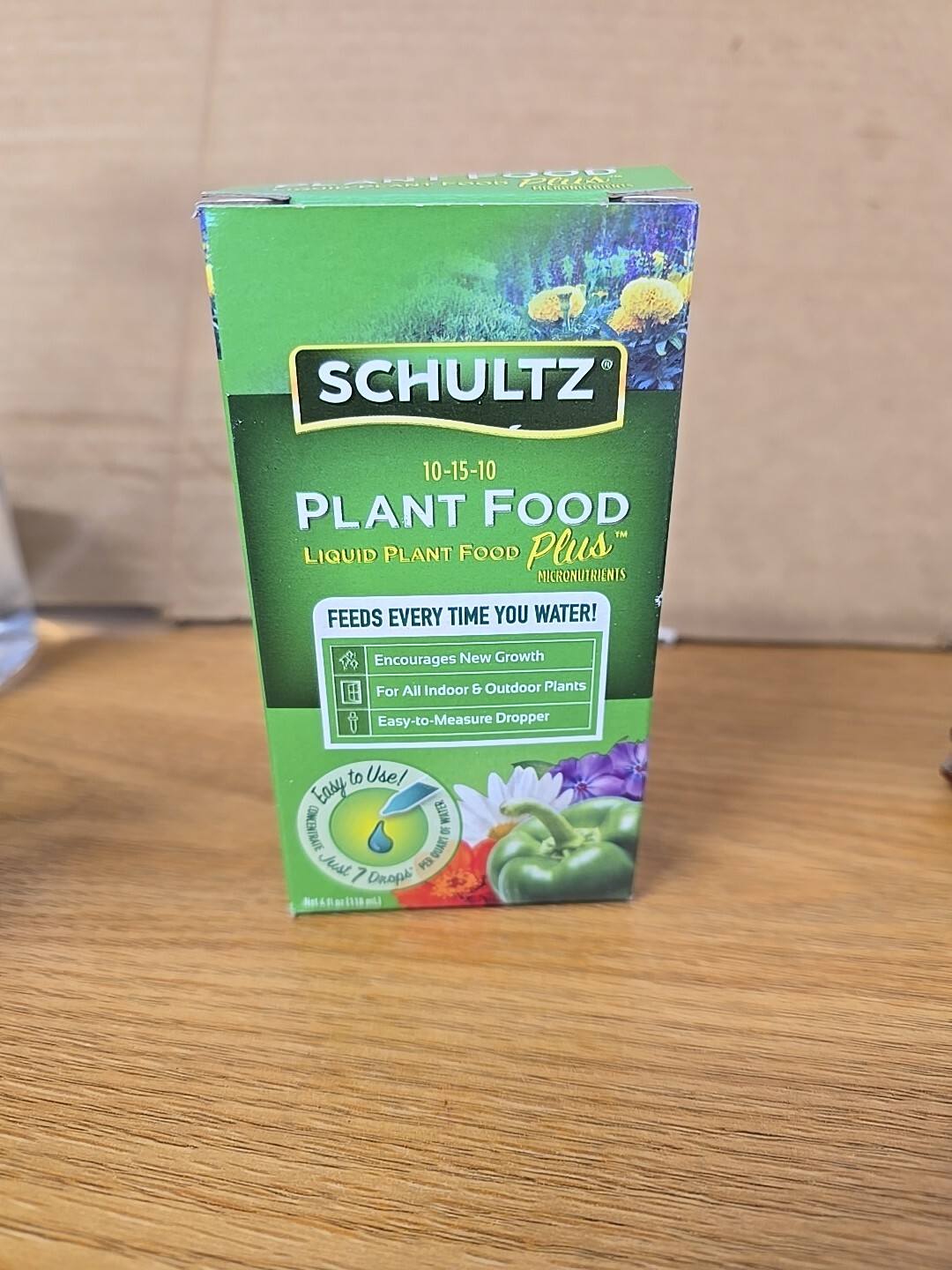 SCHULTZ 10-15-10 Liquid Plant Food Plus Micronutrients Concentrate 4 fl oz