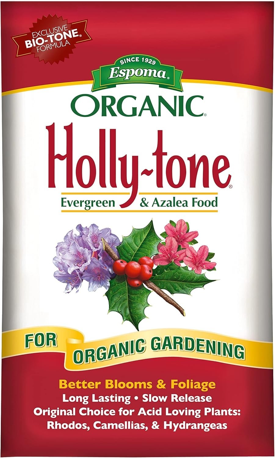Espoma HT36 Holly-Tone Organic Plant Food Fertilizer 36lbs