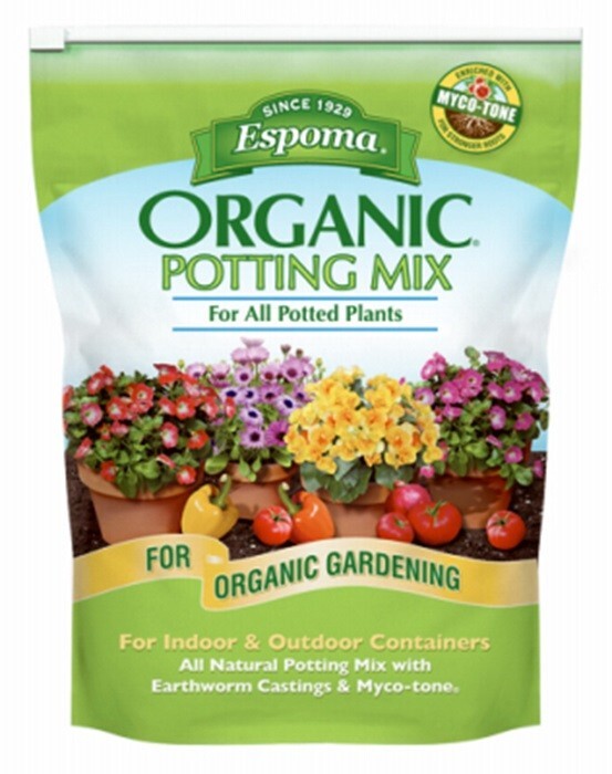Espoma AP4 INPF8 Organic Indoor Houseplant Food + Potting Mix Combo – Pack of 4