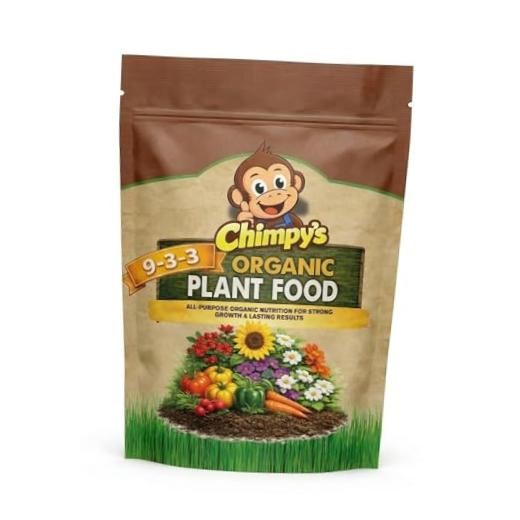 Organic 9-3-3 Plant Food Fertilizer, 4 lb – Higher Nitrogen for Faster Growth