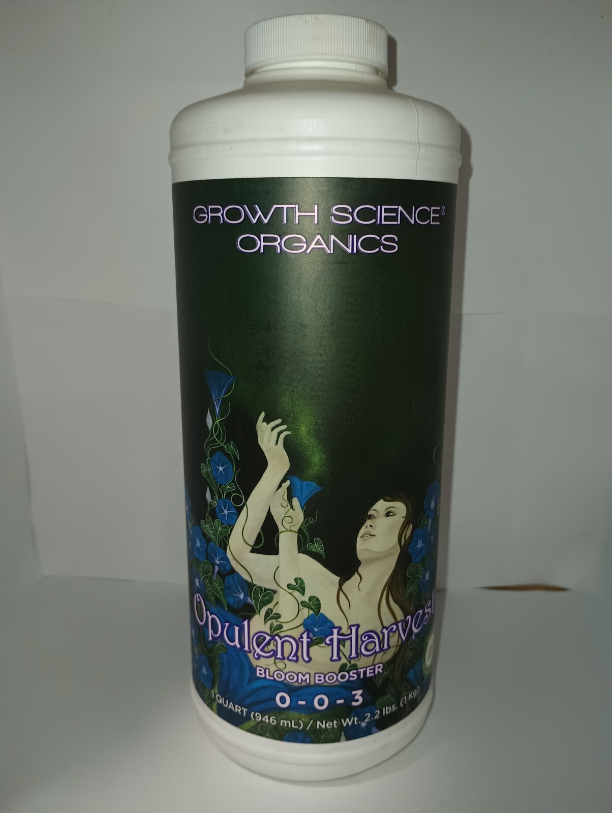 Growth Science Organics Opulent Harvest Quart plant food nutrients fertilizer
