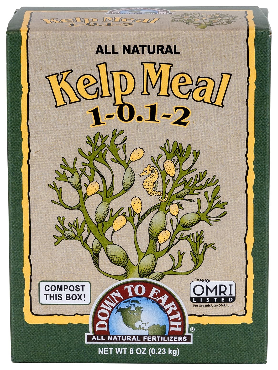 Down To Earth All Natural Fertilizers Organic Kelp Meal – Plant Food with Sea…
