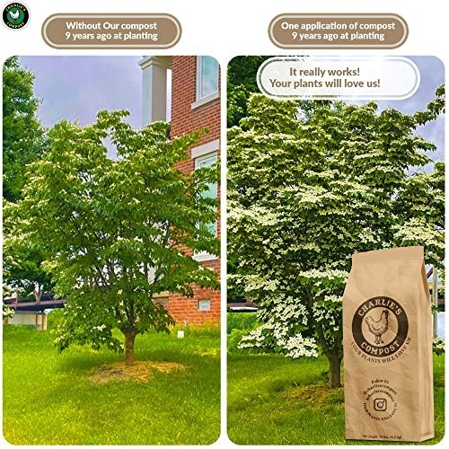 Organic Compost 10 lb Concentrated Soil Amendment for Vegetables Flowers Trees