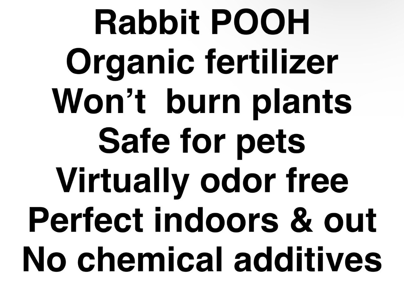 Rabbit Manure