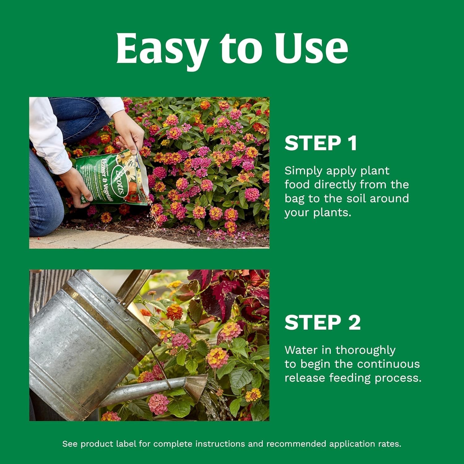 3 lb All Purpose Continuous Release Plant Food for Lush Flowers & Vegetables