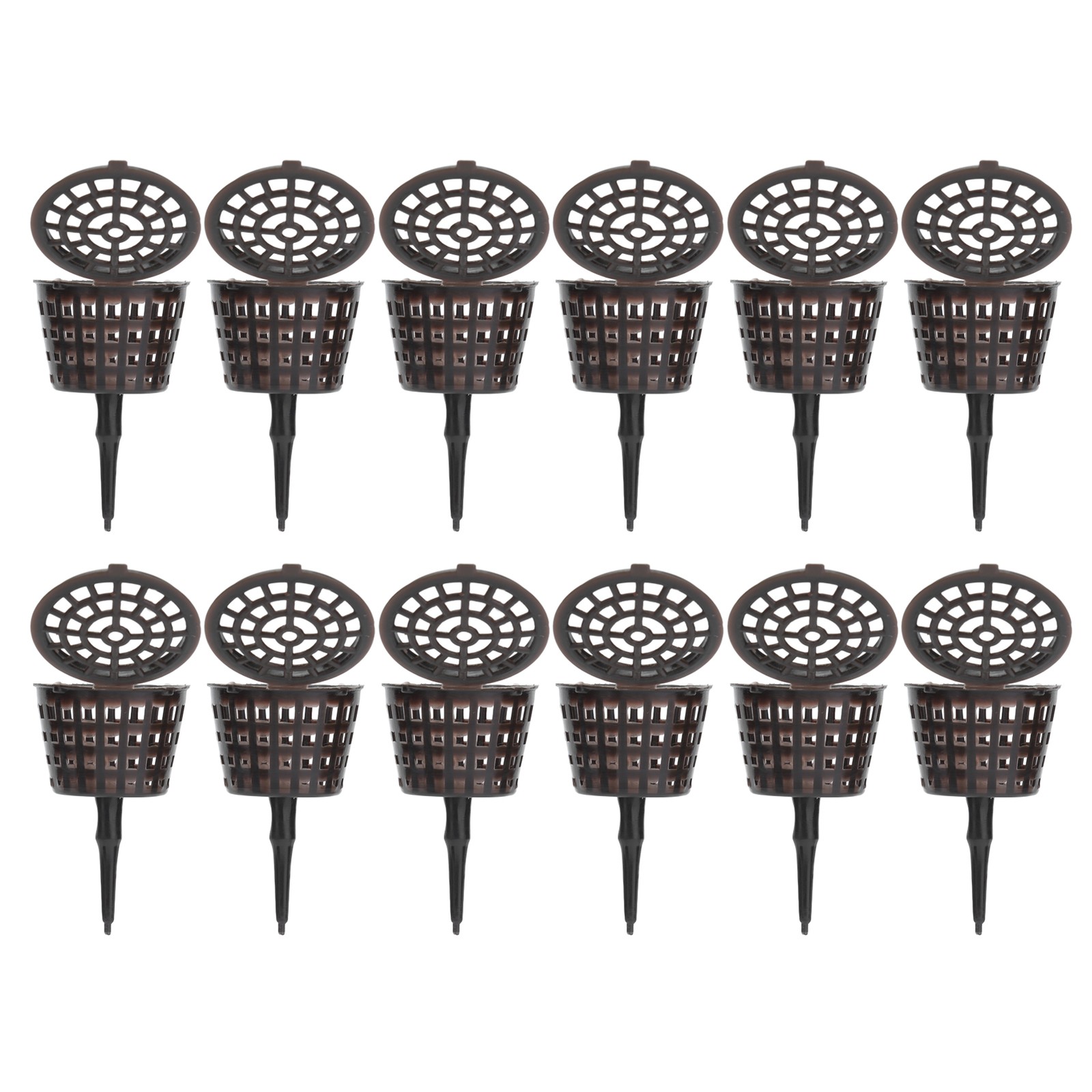 50Pcs Fertilizer Basket Plastic Sturdy Durable Planting Fertilization Box Fo CX4