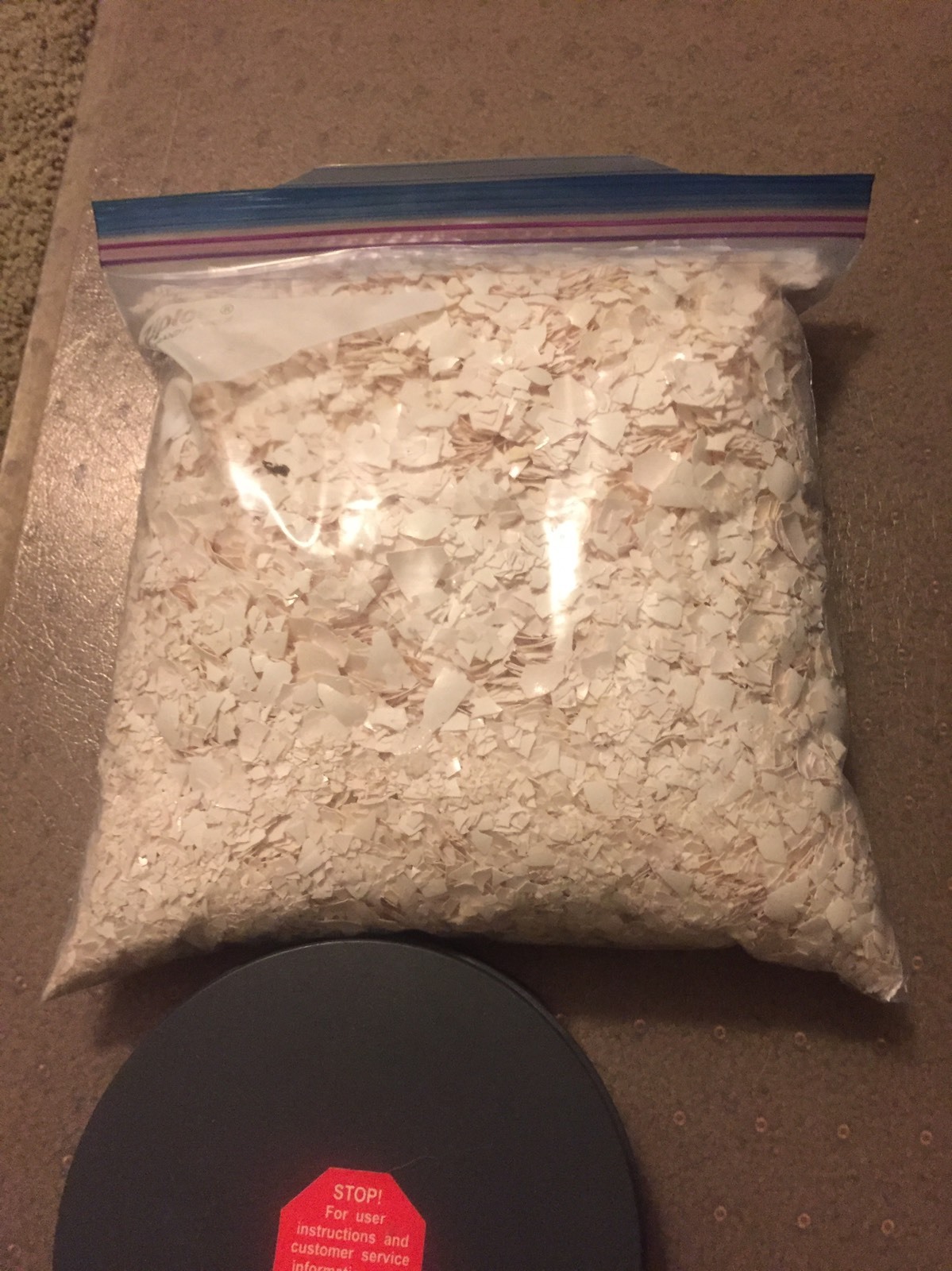 Organic Crushed Eggshells 4 Pound Bag Calcium Fertilizer Egg Shells Garden Slugs