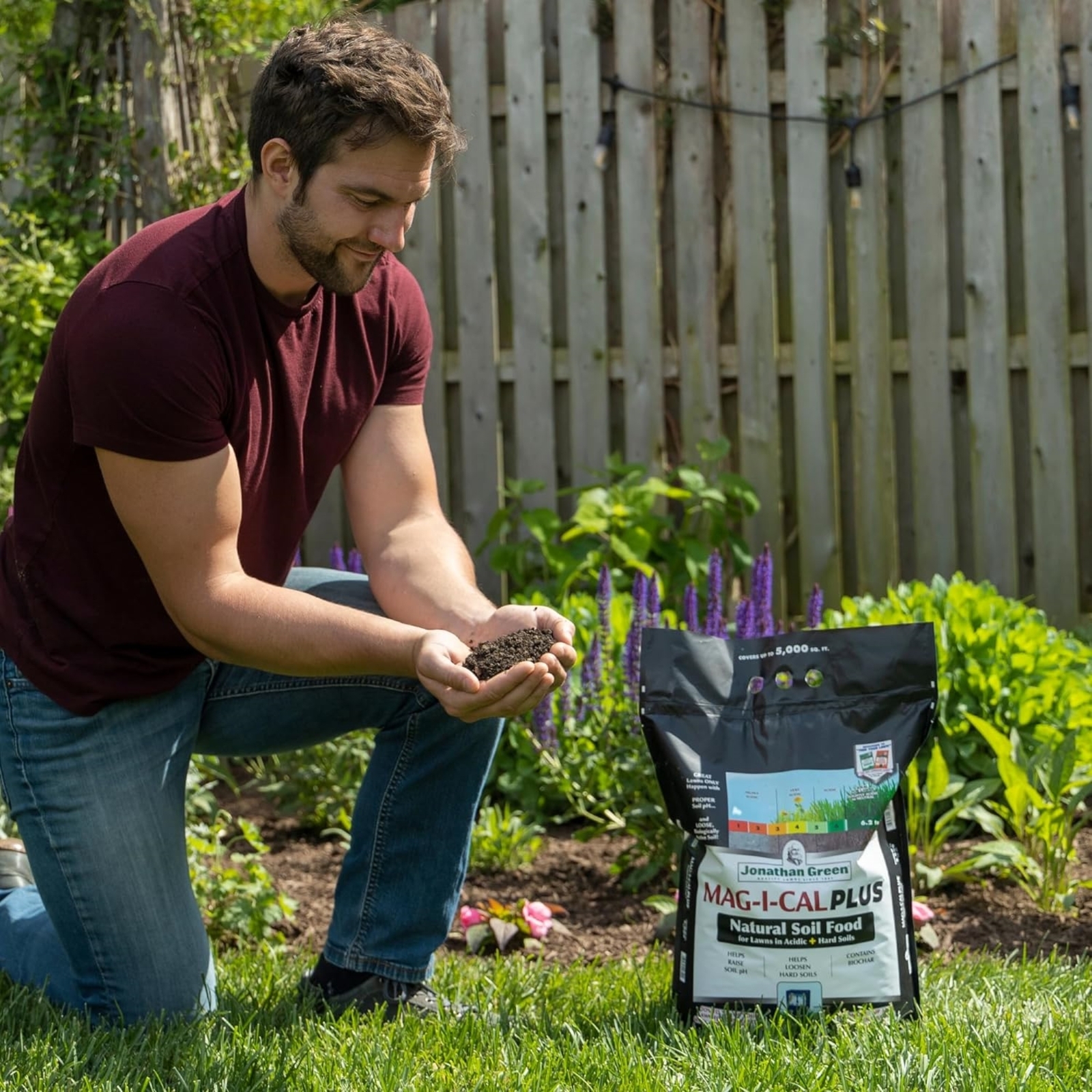 Jonathan Green MAG-I-CAL Plus for Lawns in Acidic + Hard Soils, 18# (2 Pack)