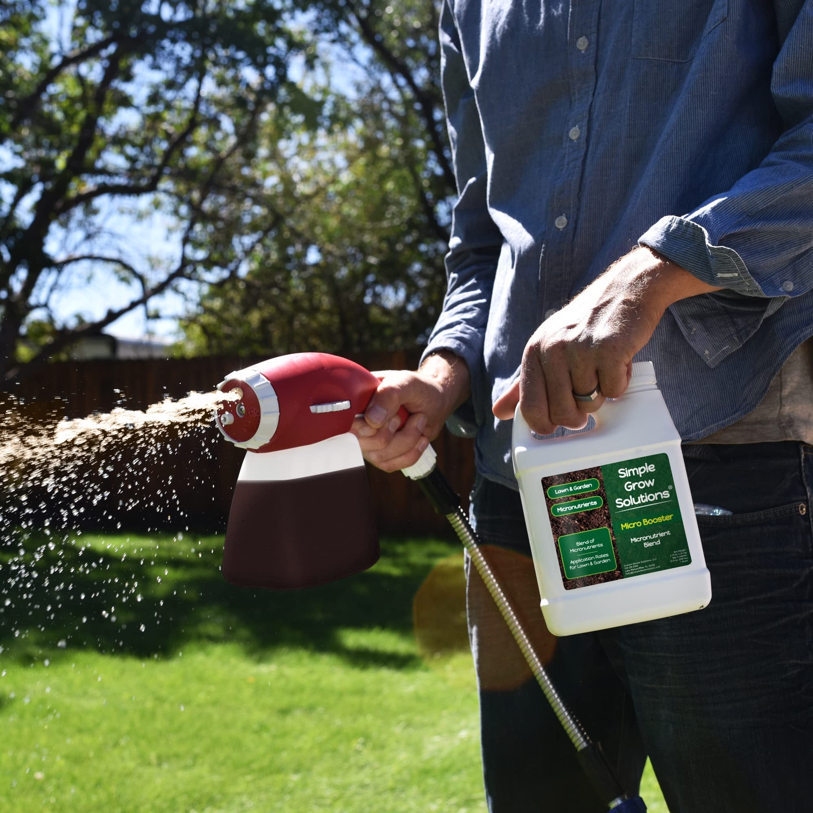 Organic Micronutrient Booster- Complete Plant & Turf Nutrients- Simple Grow S…