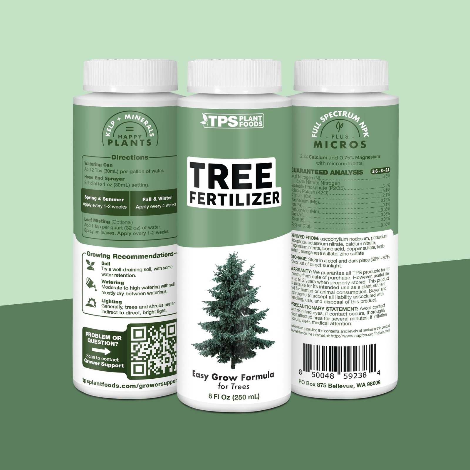 Tree Fertilizer – Liquid Plant Food for Stronger Roots, 32 oz (1 Quart)