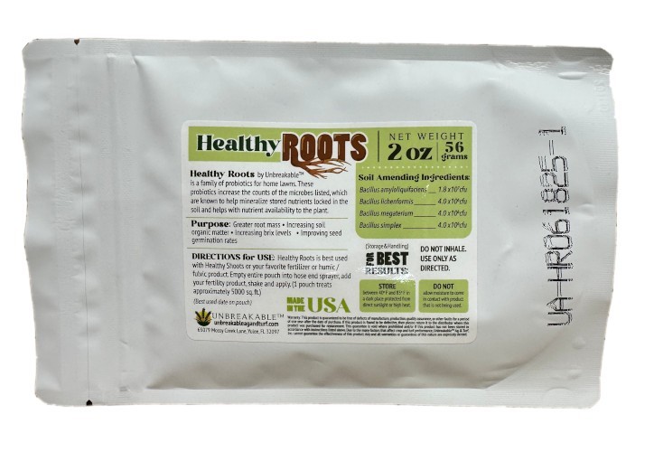 Healthy Roots – 2 ounces (lawn,food plot probiotic microbial pack)NO SALES: CA