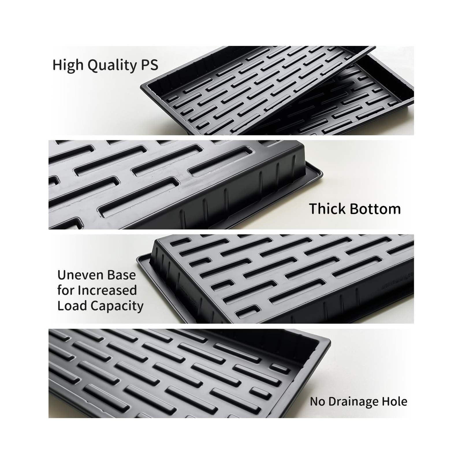 RooTrimmer Growing Trays, 1020 Plant Nursery Trays Heavy Duty Seed Starter Fl…