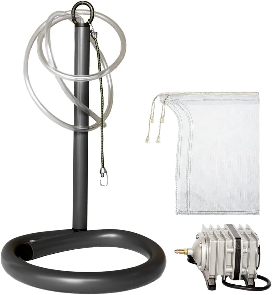 Worm Brew – Compost Tea & Worm Casting Tea Brewer – 5 Gallon Bucket Aerator