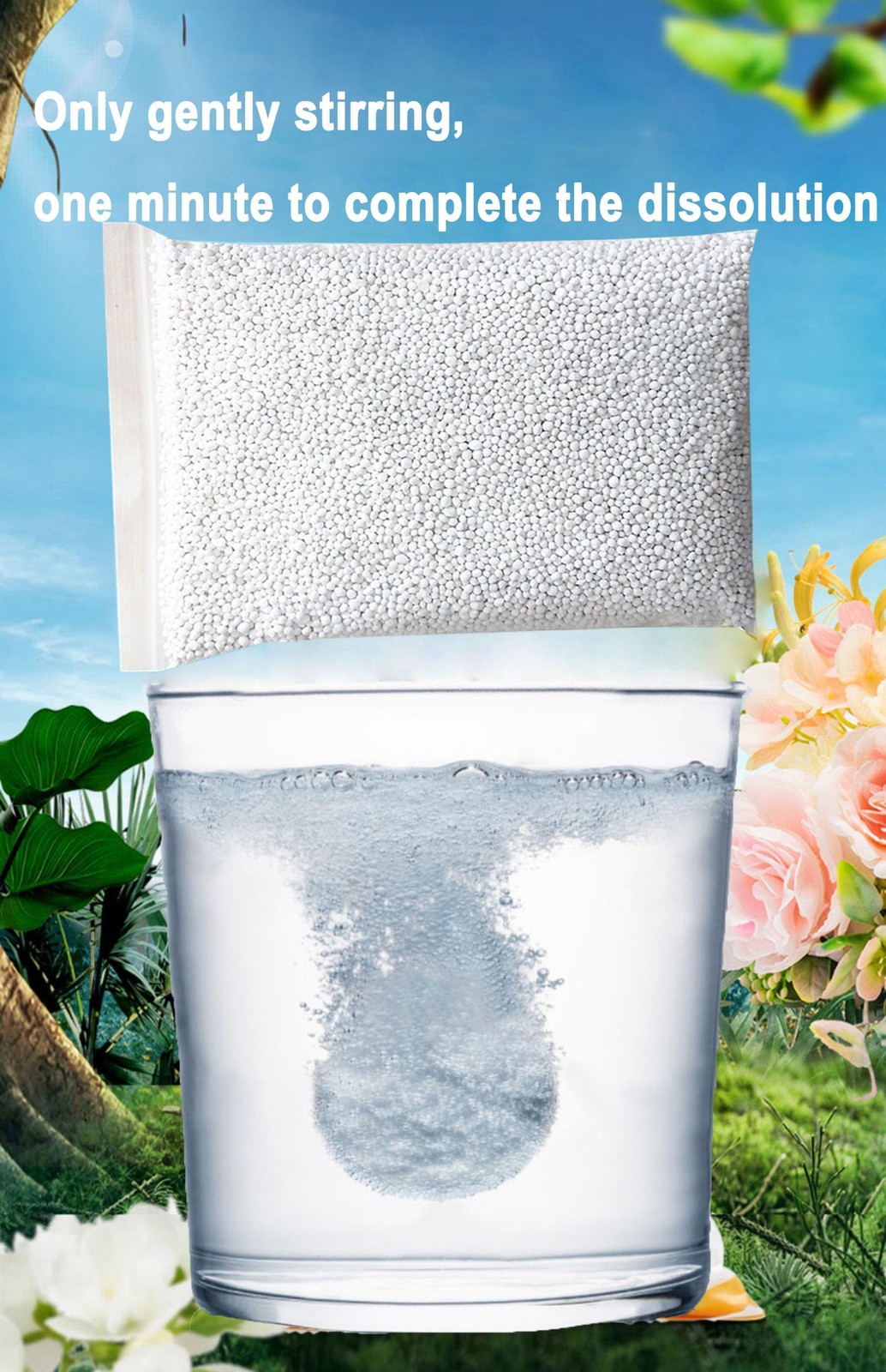Usedgdig 1.9LB Prilled Urea Fertilizer 4600 Nitrogen Bloom Booster Plant Food…