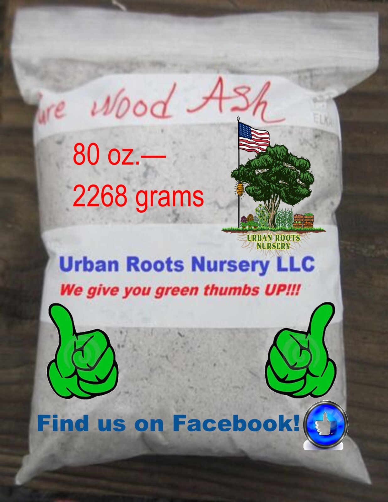 100% Pure Hard Wood Ash es Gardening Compost Fertilizer Chicken Bird Dust Parasi