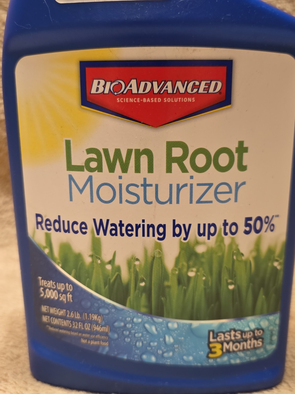 BioAdvanced Lawn Root Moisturizer 32-fl oz 5000-sq ft 0 Weed Feed Fertilizer