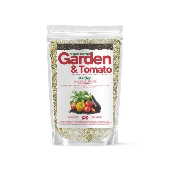 Old Cobblers Farm™ Wicked Growth 10-10-10 Garden & Tomato Fertilizer