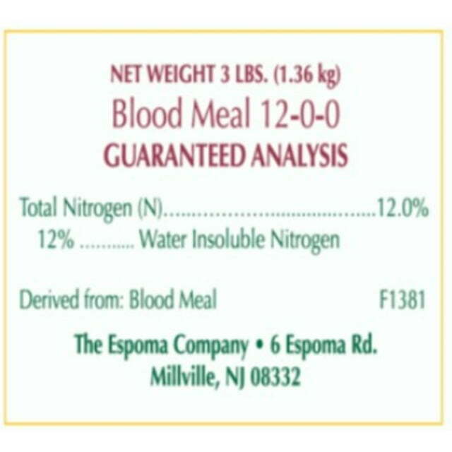 Espoma Blood Meal (3 Lb)