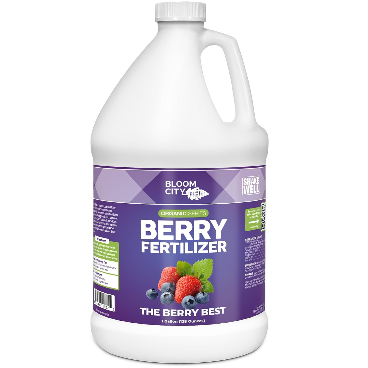 Bloom City Organic Berry Best – Blueberry Fertilizer & Strawberry Fertilizer