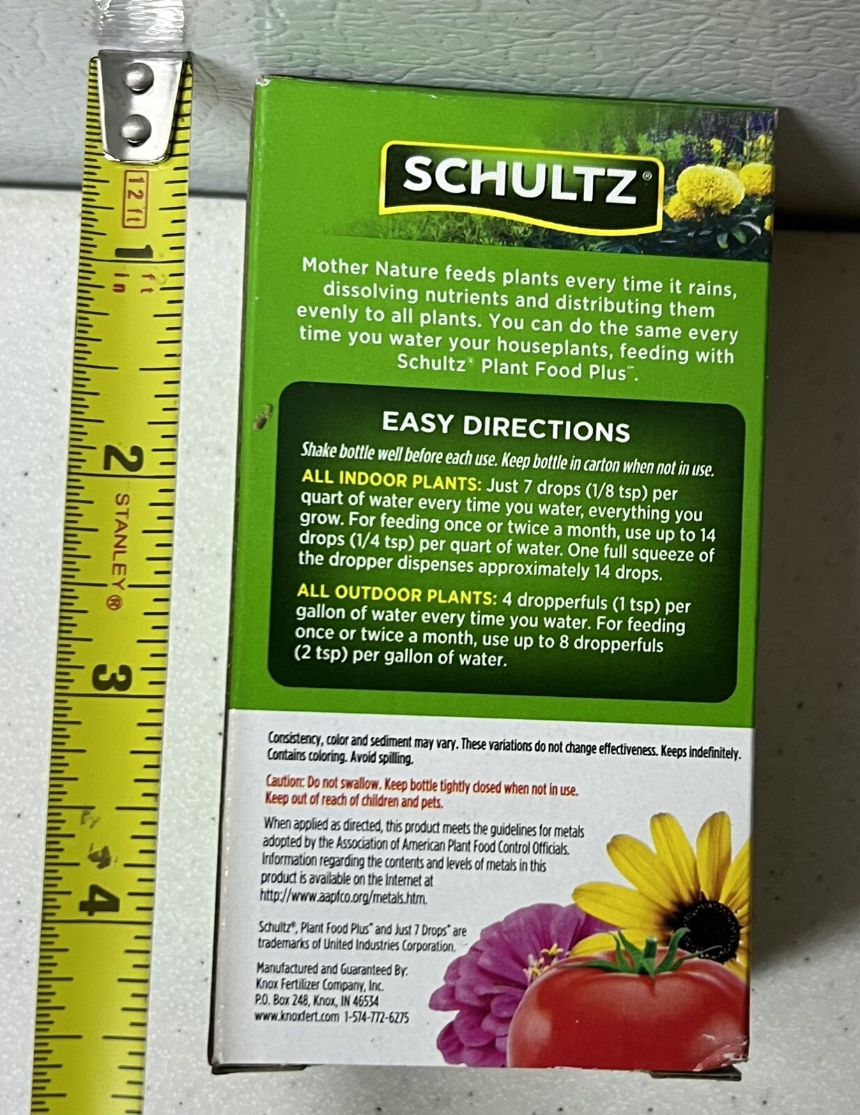 Schultz All Purpose Liquid Plant Food 10-15-10, 4 oz