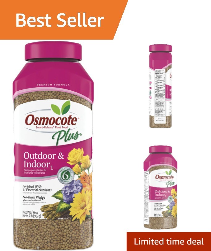All-in-One Continuous Release Plant Fertilizer 2 lb for Indoors Outdoors